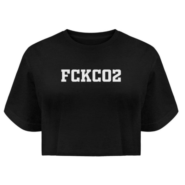 FCKCO2  – Boyfriend Organic Crop Top
