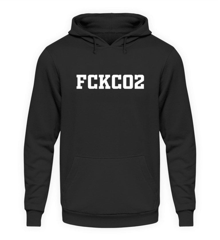 FCKCO2  – Unisex Kapuzenpullover Hoodie