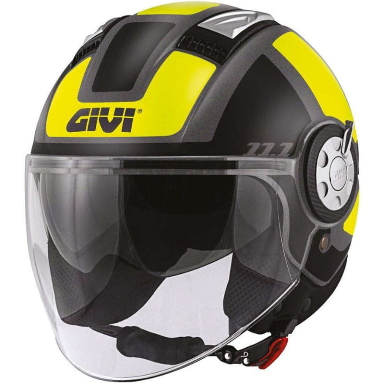 GIVI 11.1 AIR JET-R CLASS Jethelm – Schwarz/Gelb