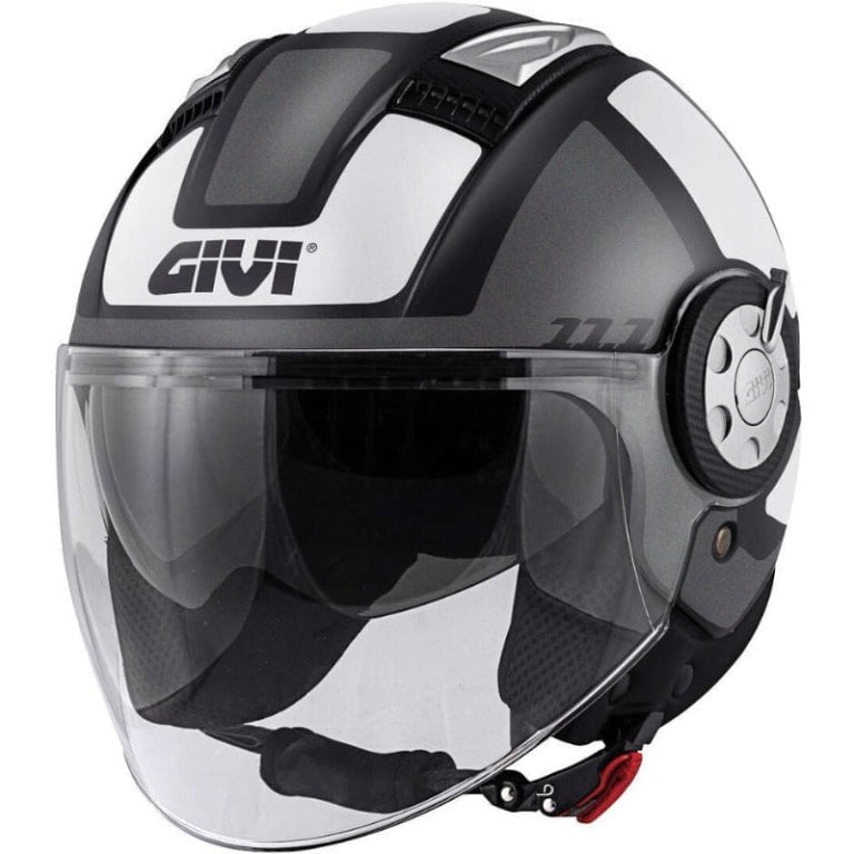 GIVI 11.1 AIR JET-R CLASS Jethelm – Weiß/Matt Schwarz