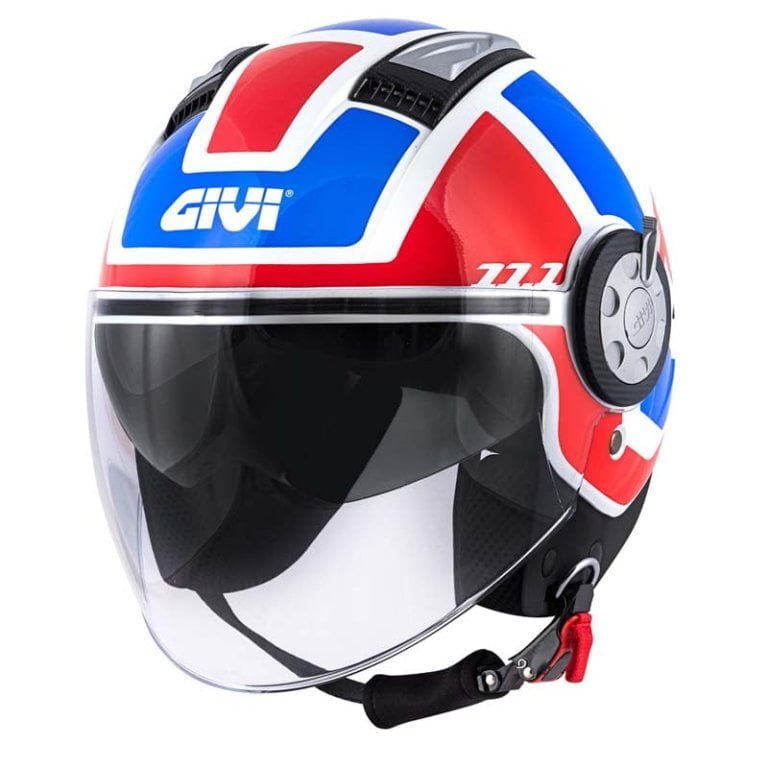 GIVI 11.1 AIR JET-R CLASS Jethelm – Rot/Blau/Weiß